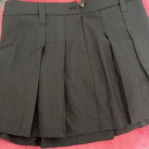 Mini Grey Polyester H&M Skirt , originally$25 but I am selling it for $15